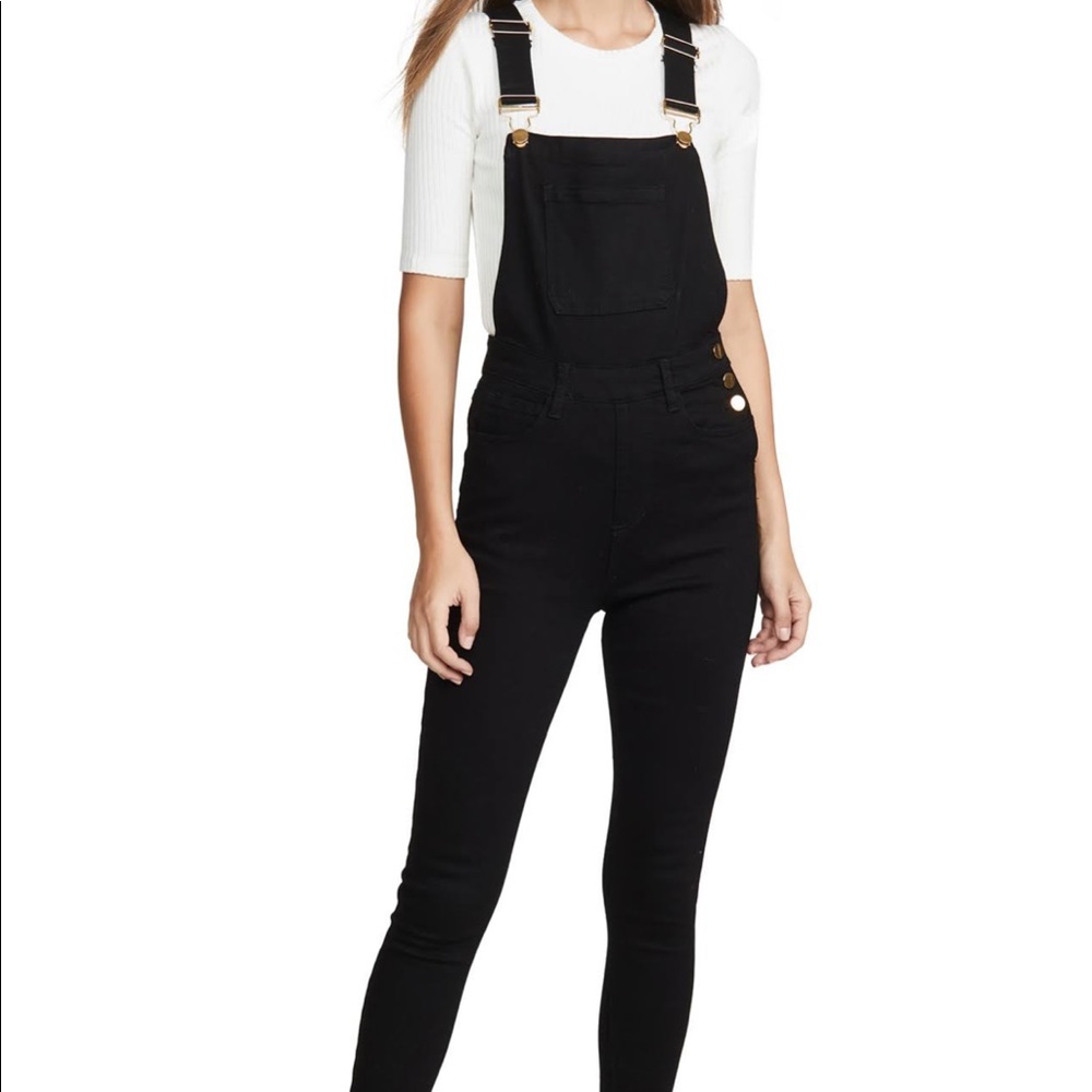 Denim overalls